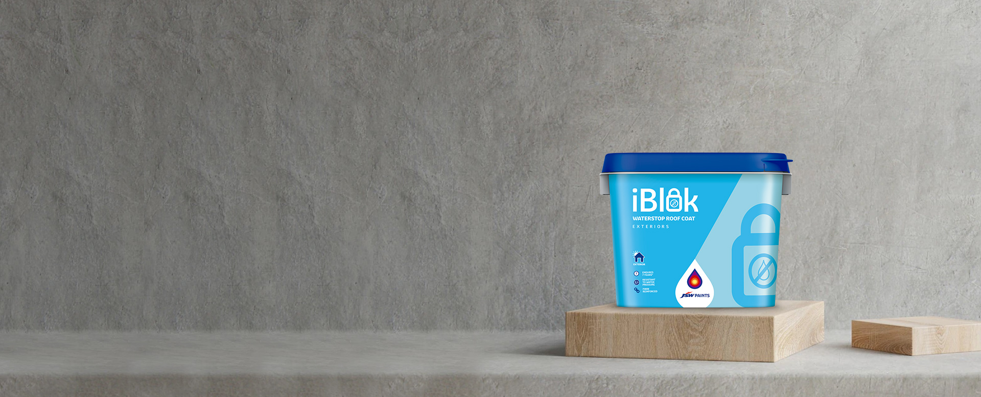 iBlok Waterstop Roof coat Exterior JSW Paints