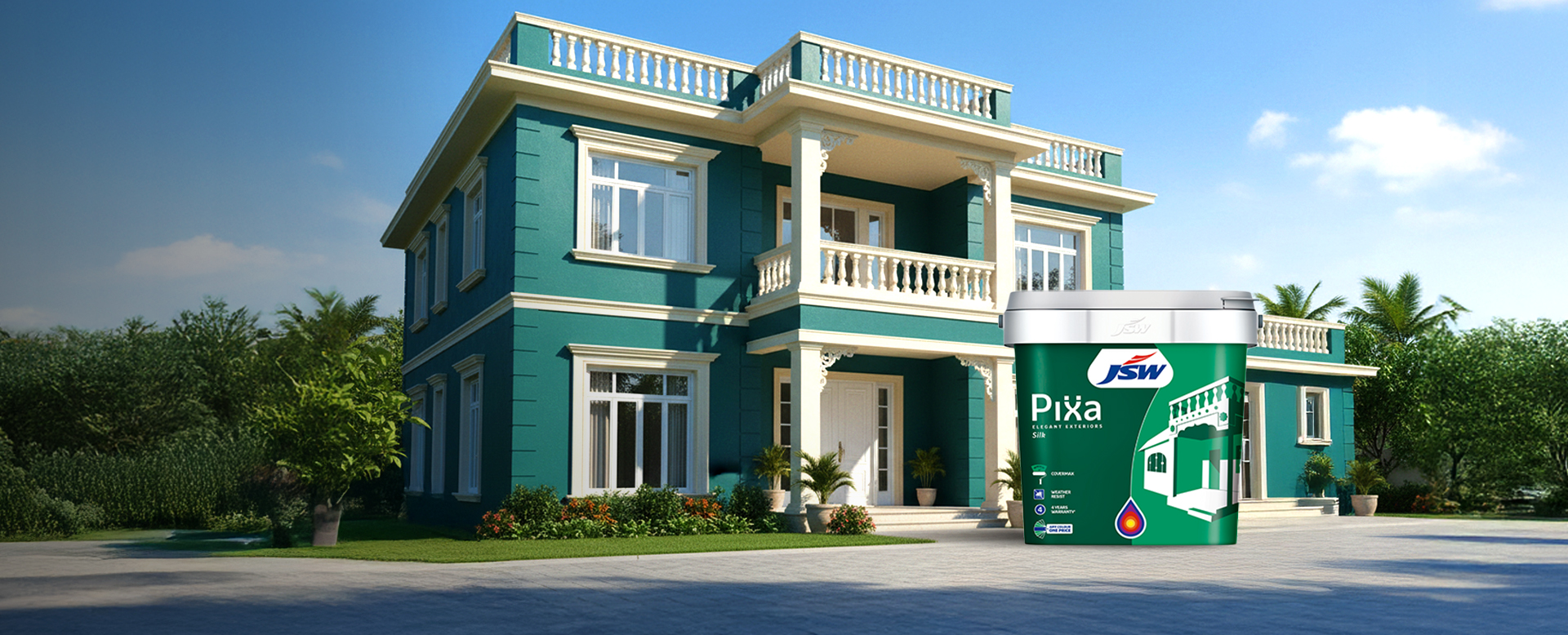 Pixa Elegant Exteriors Silk
