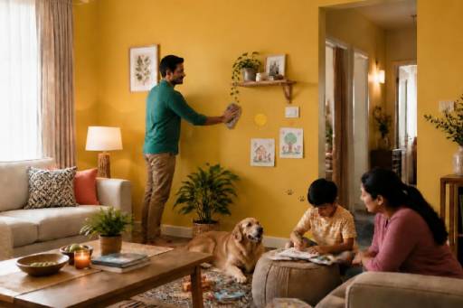 How to Choose Interior Paint That Resists Stains and Stays Easy to Clean