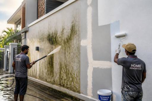 How to Prepare Exterior Walls for Painting After Monsoon Season