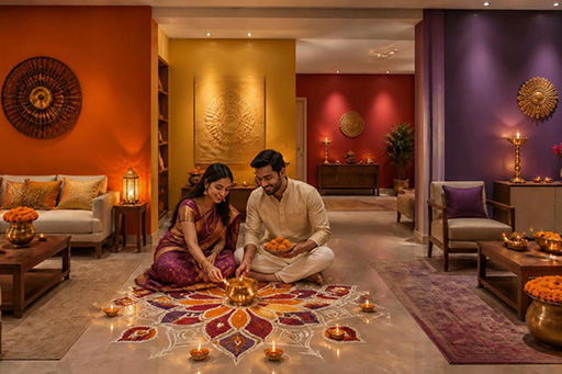 Diwali Home Makeover: Paint Ideas to Refresh Your Walls