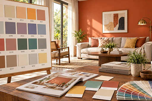 How to Use a Paint Colour Code Chart