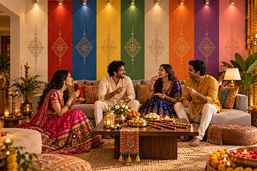 Navratri’s 9 Colours: Their Meaning and How to Bring Them to Your Walls