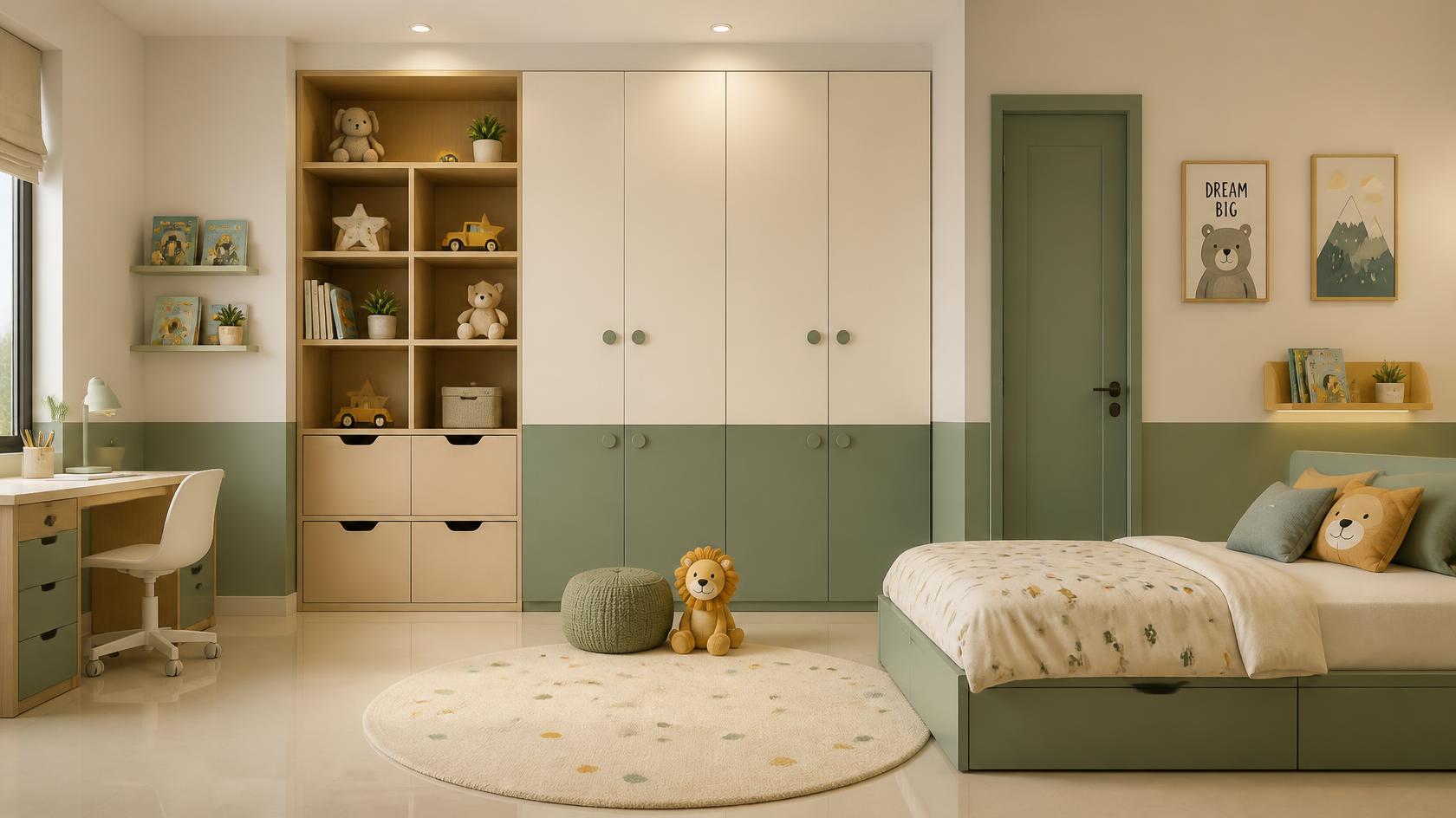 Wall Paint Colours That Make Small Rooms Look Bigger