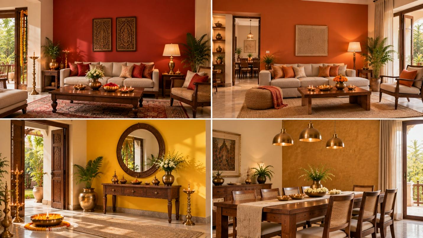 Warm Colours: Their Emotional and Festive Associations