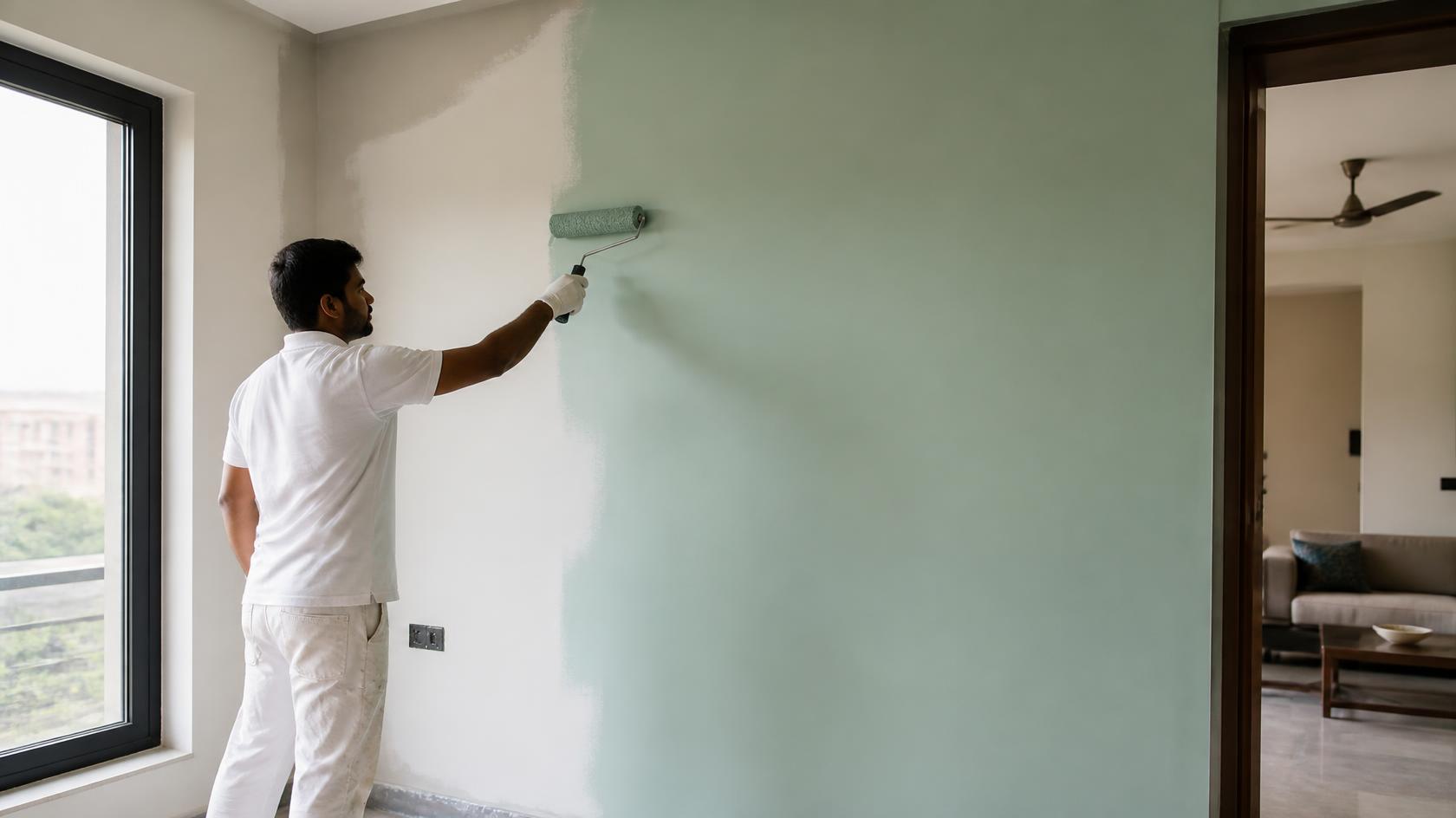 Step 3 - Repaint with Halo Majestic Interiors Paints