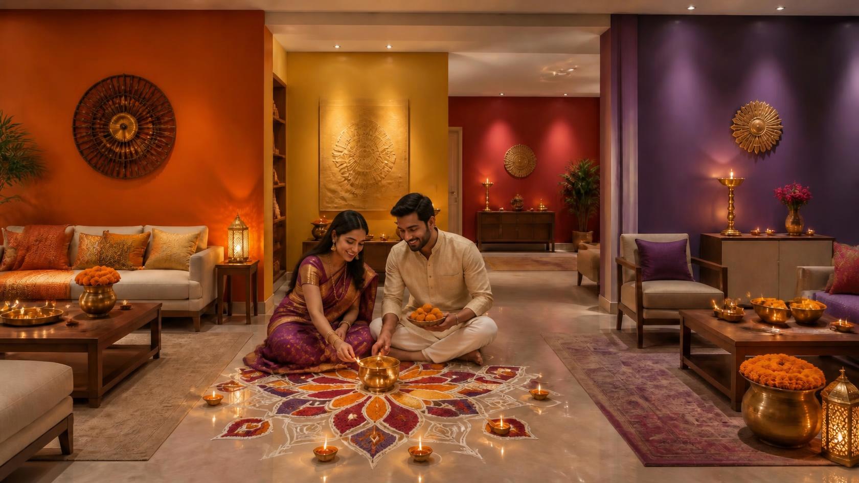 Diwali Home Makeover: Paint Ideas to Refresh Your Walls
