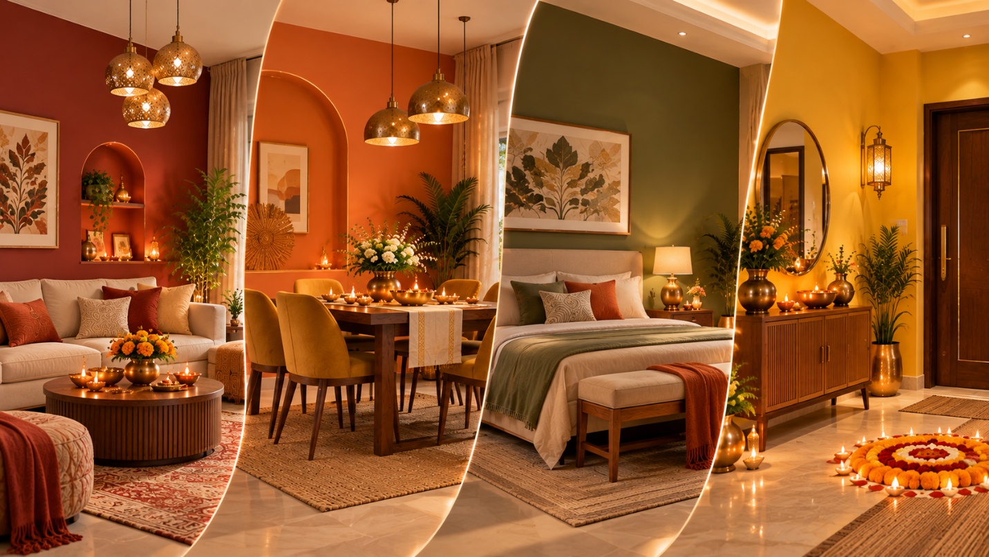 Refreshing Your Home for the Festive Season: A Room-by-Room Colour Guide