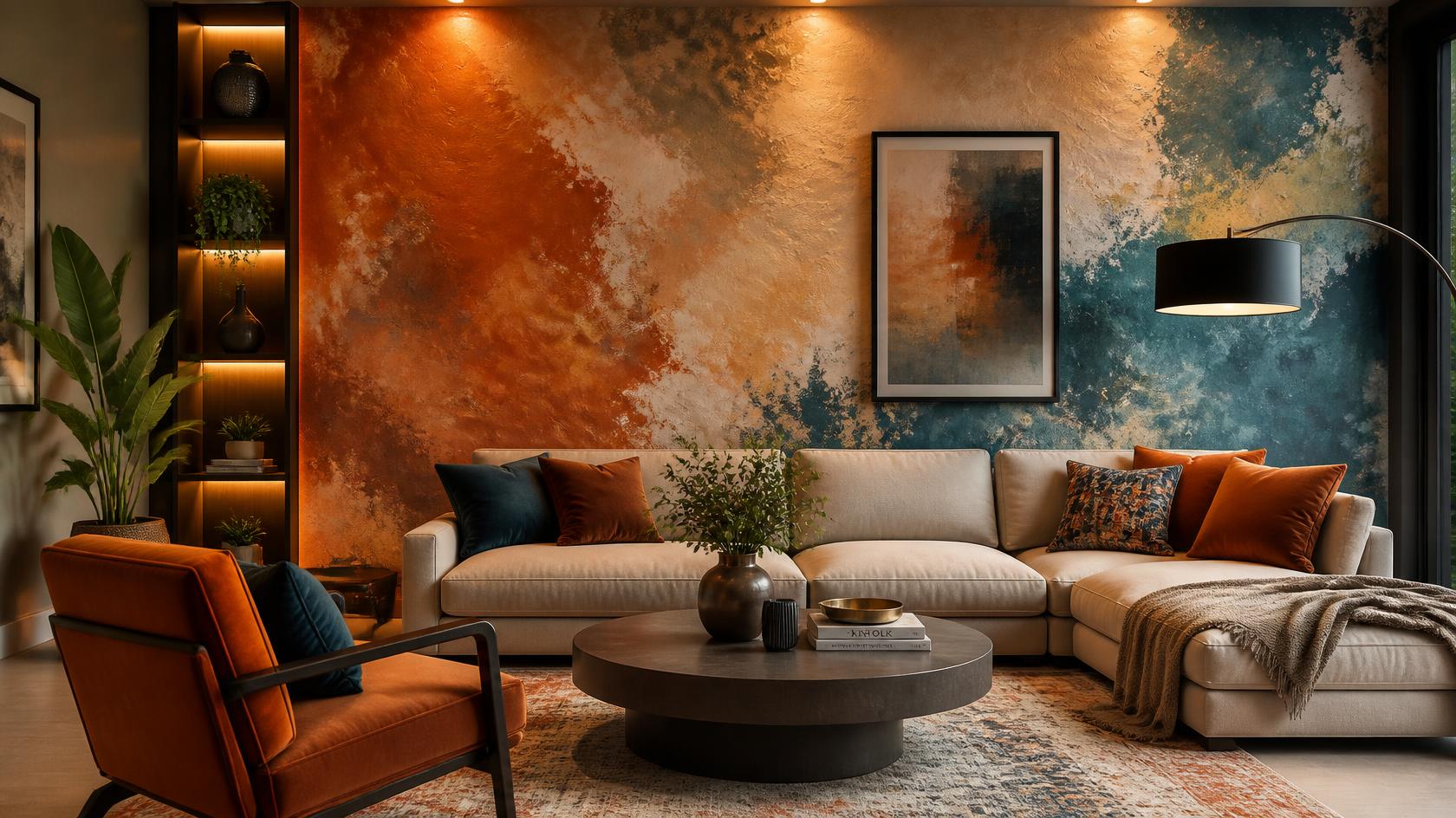 Living Room Texture Paint Ideas: Accent Walls That Make a Statement