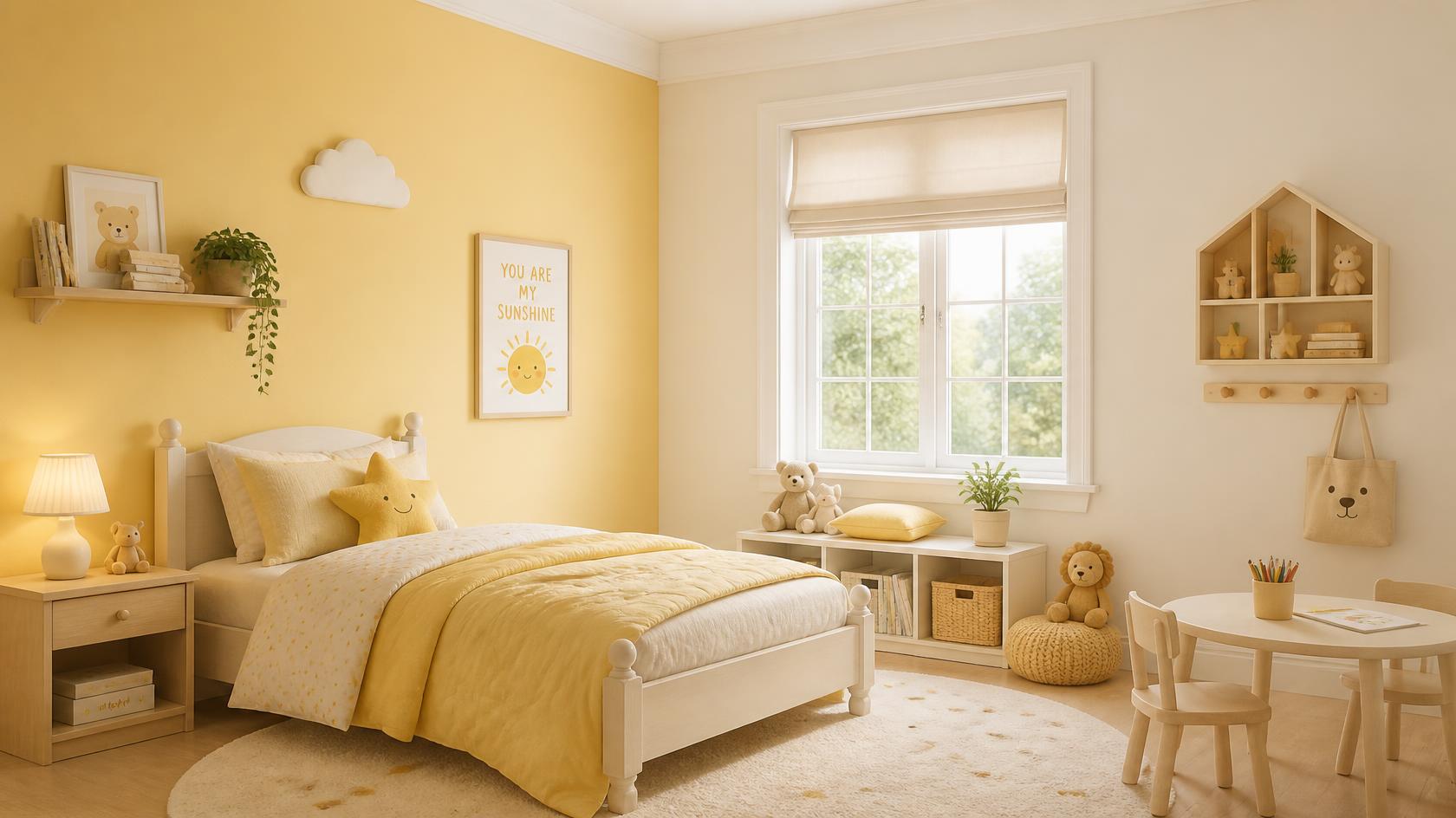 Warm Palettes for Children's Rooms