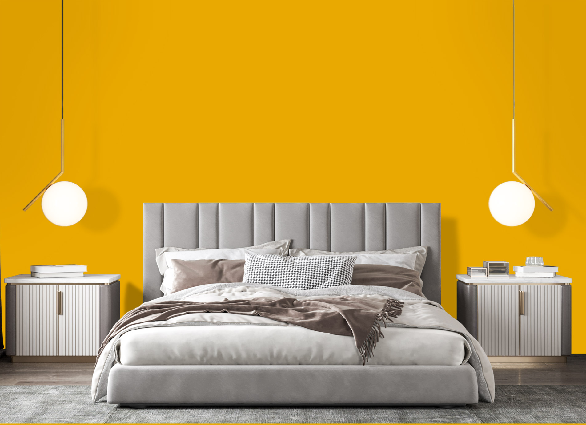 Lemon Yellow, 1800+ Wall Paint Colors