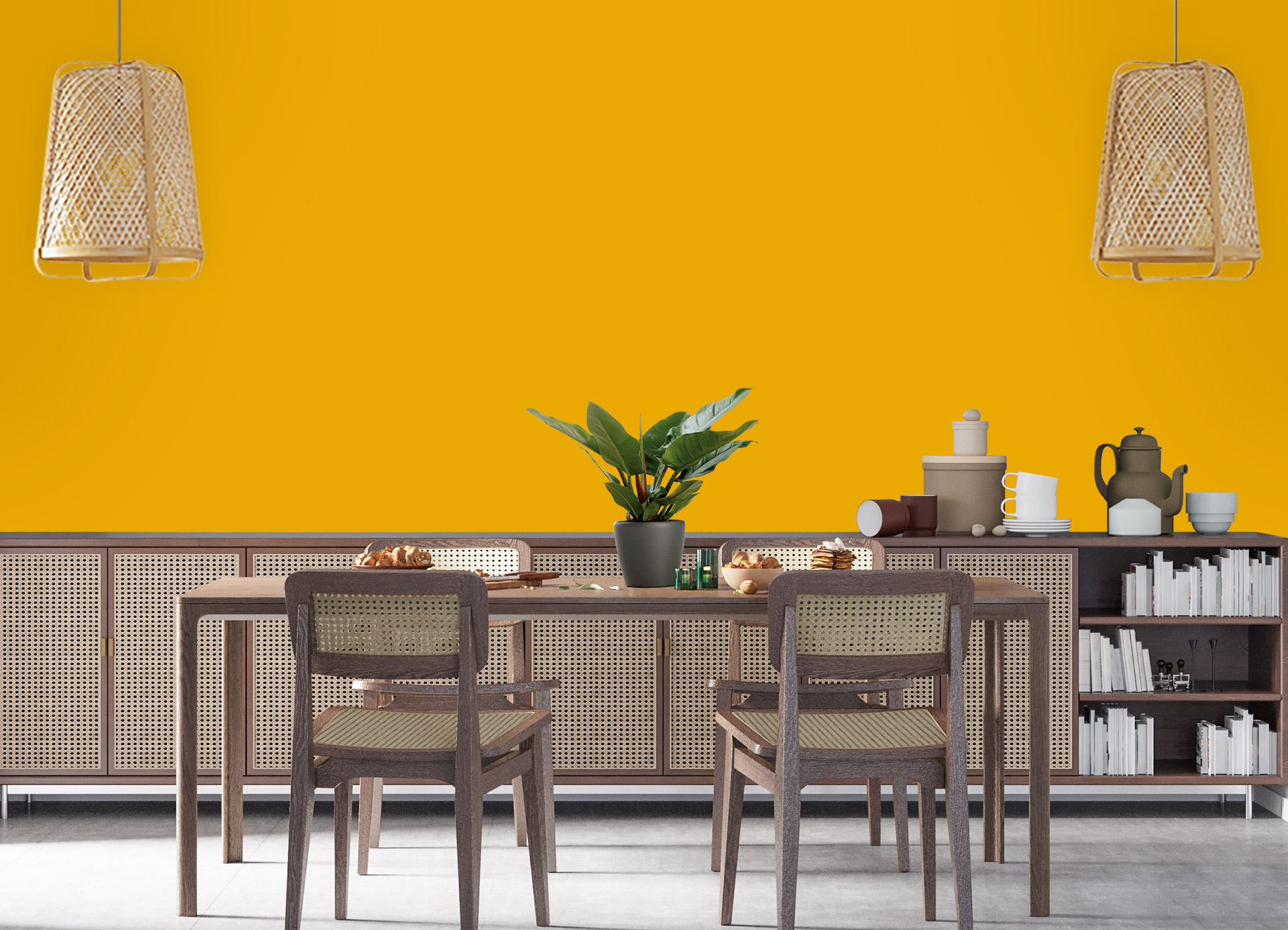 Lemon Yellow, 1800+ Wall Paint Colors