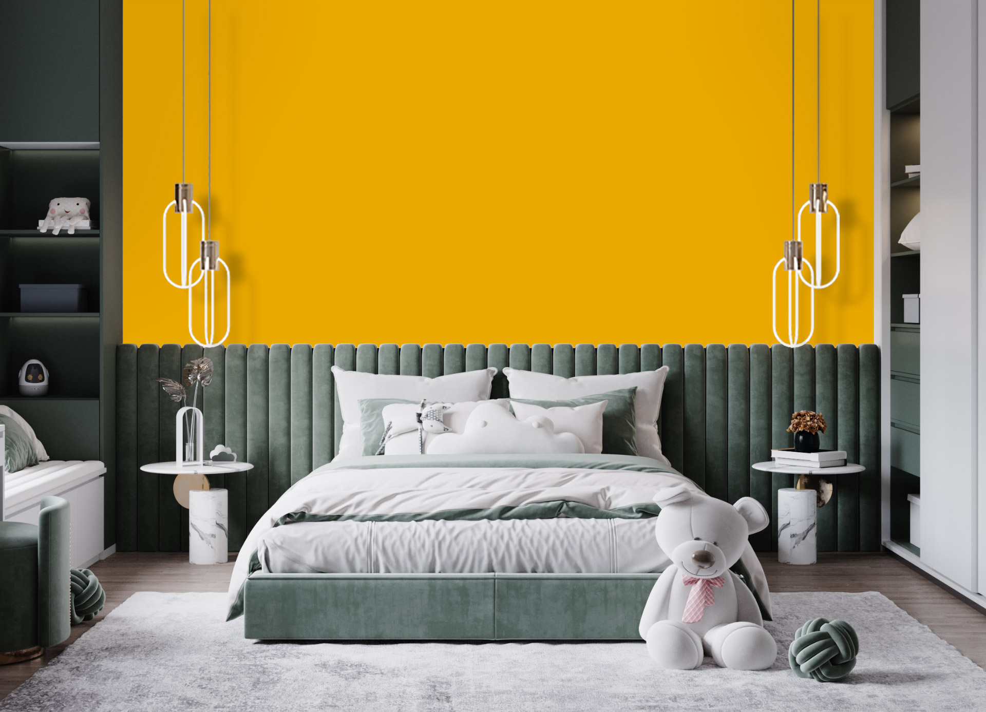 Lemon Yellow, 1800+ Wall Paint Colors