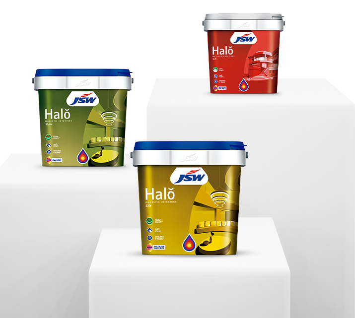 JSW Paints Halo Series of Interior and Exterior Wall Paints