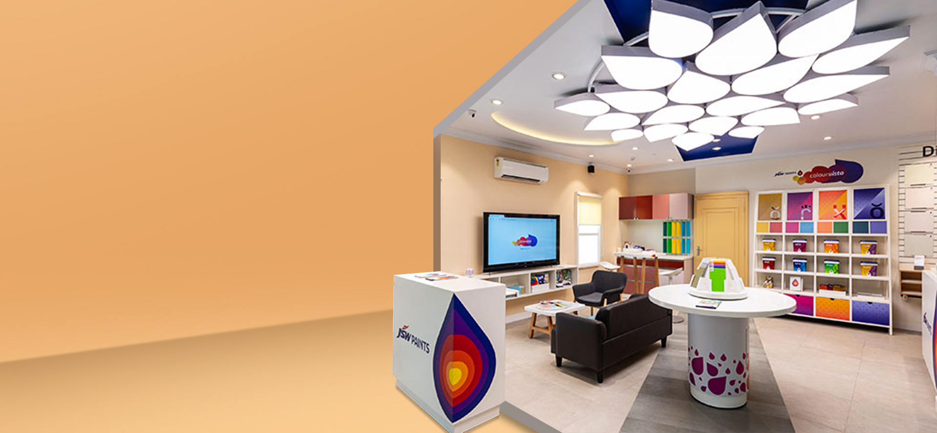 Colourvista Senses Retail Store by JSW Paints