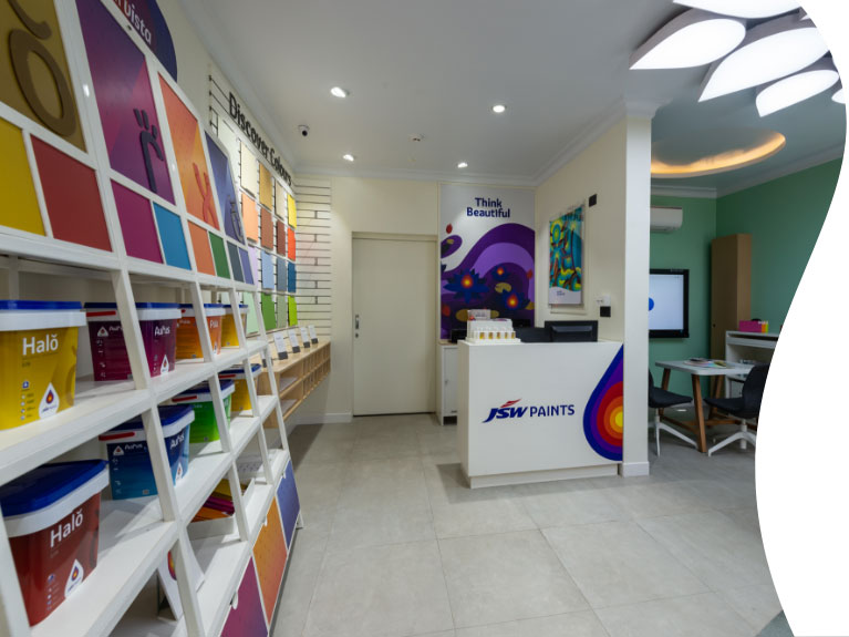 Colourvista Senses - A JSW Paints Retail Store