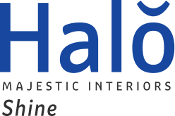 Halo Majestic Interiors Shine Logo
